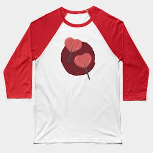 Creepy Cute Lollipops Baseball T-Shirt